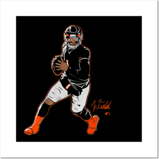Justin Fields Superstar Pose Posters and Art